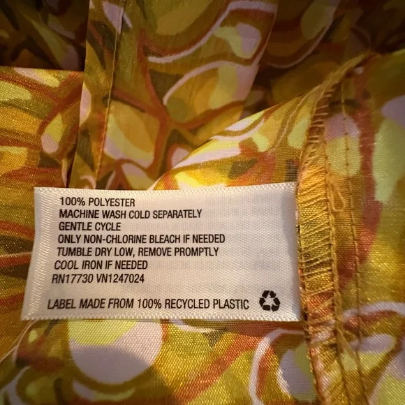 Kika Vargas x Target Gold Mum Floral Puff Sleeve Dress XS - Picture 7 of 10